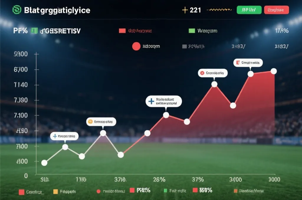 盘口走势图示意:赔率随时间波动的折线图-用于读懂资金流向