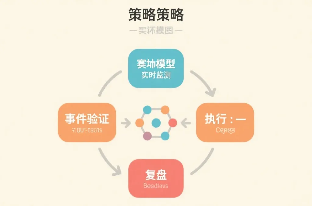 策略流程图:从赛前模型到实时监测再到复盘的闭环流程图